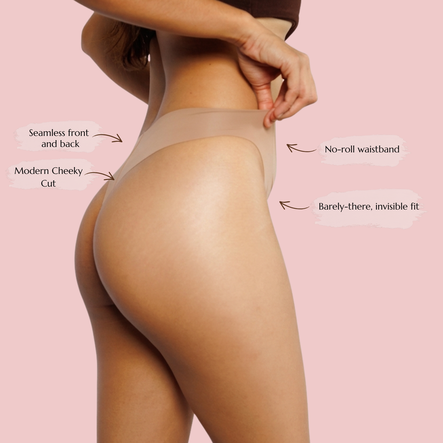 Clay Anti-Camel toe Underwear